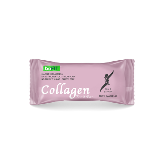 beFIT Collagen Bar Acai & Banana - 12pcs Box (540gm)