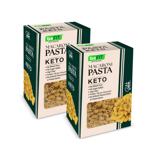 Befit Macaroni Keto Pasta - Pack of 2 - 400gm