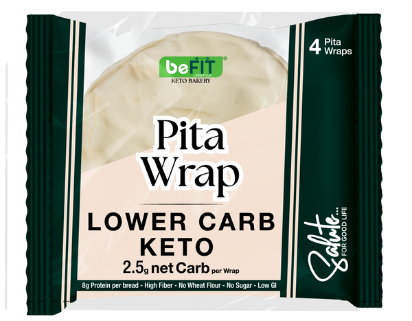BeFit Pita Wrap Lower Carb Keto