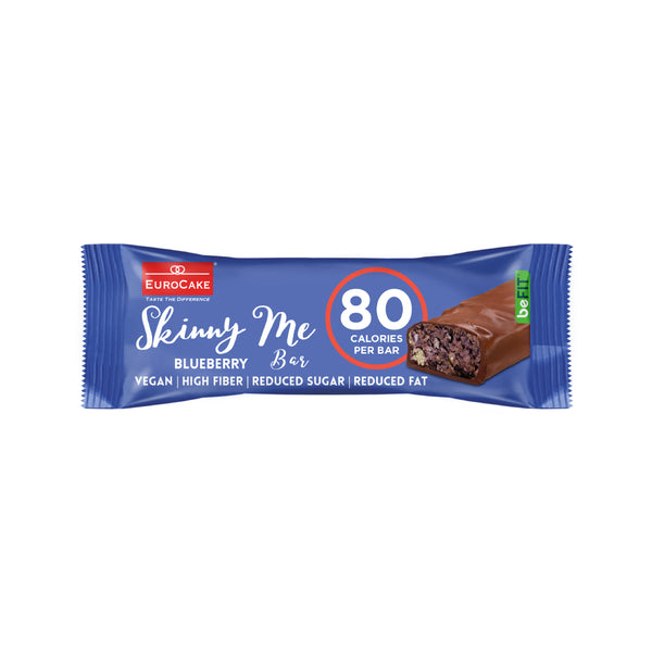 Eurocake's SkinnyMe Blueberry Bars (5 packs per Box)