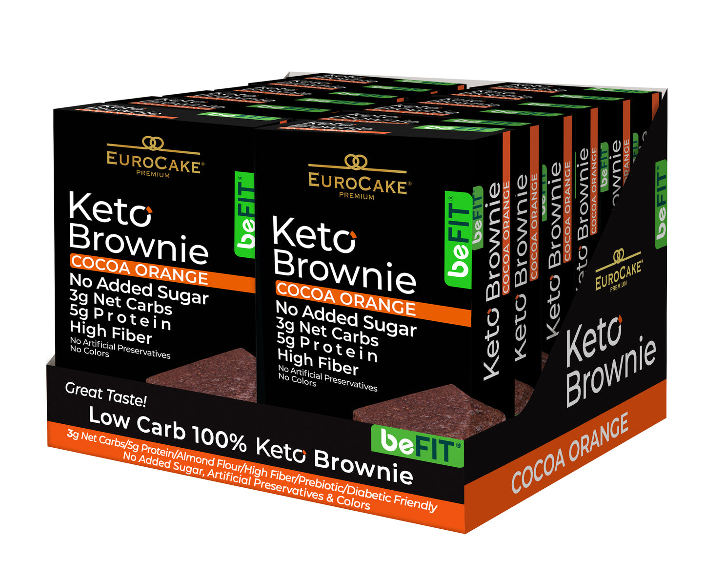 Eurocake BeFIT Keto Brownie