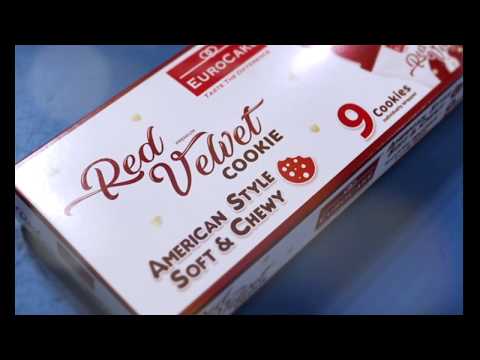 Eurocake Soft and Chewy Red Velvet Cookie 9pc Box
