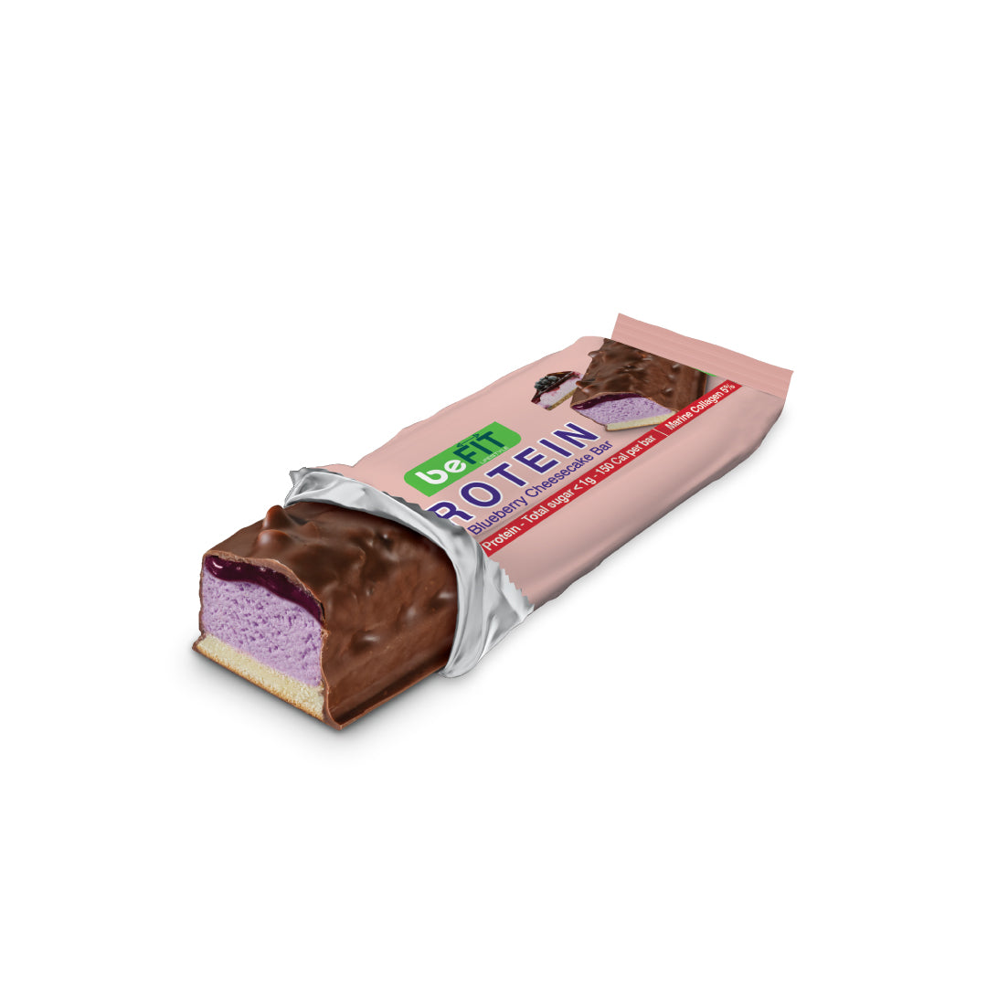 beFIT Protein Cake Bar Acai & Blueberry Cheesecake - 45gm