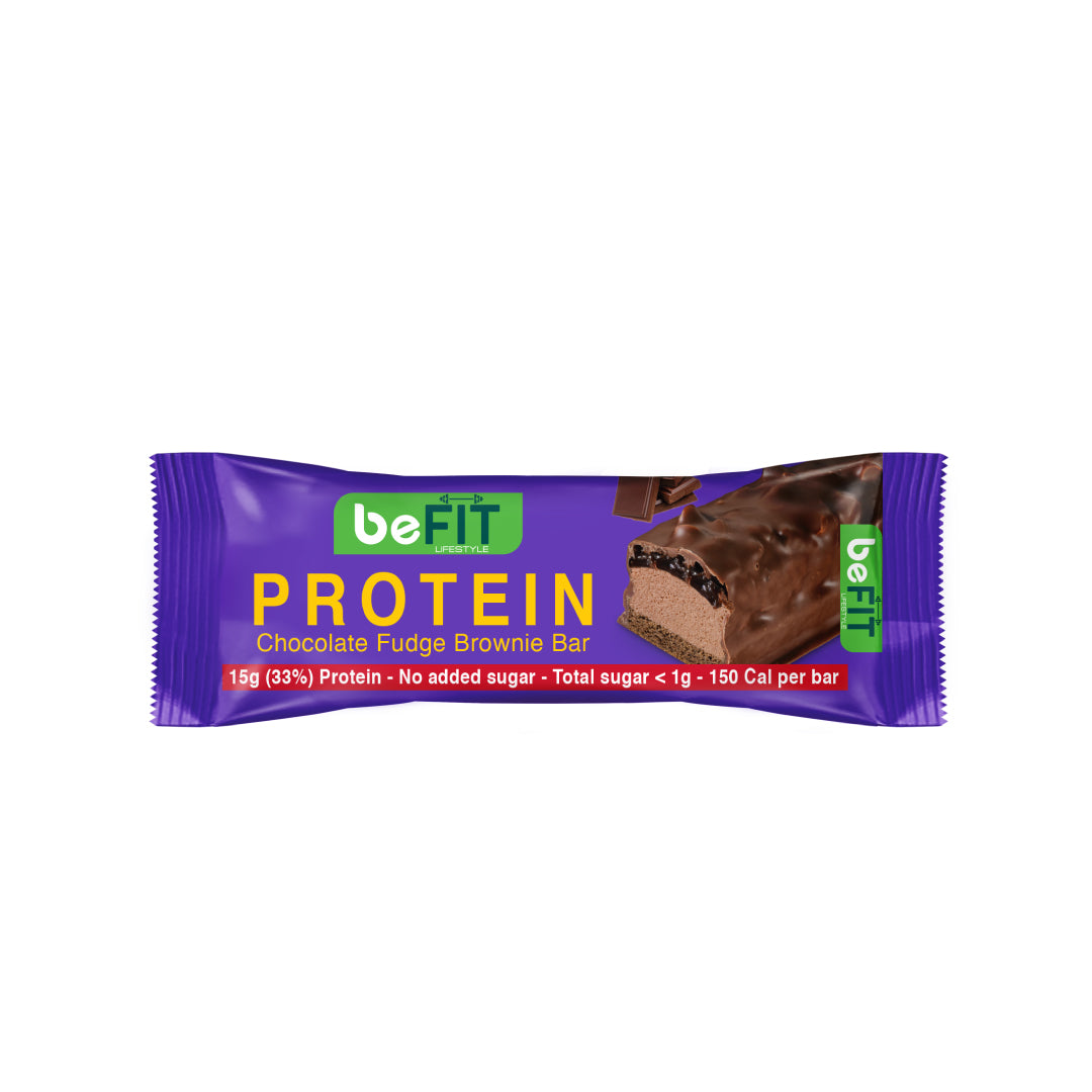 beFIT Protein Cake Bar Chocolate Fudge - 3pcs Box (135gm)