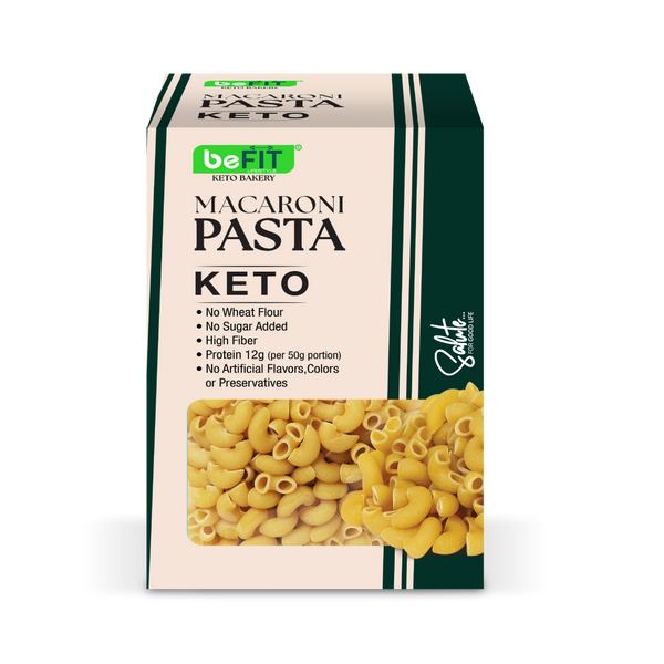 Befit Macaroni Keto Pasta - Pack of 2 - 400gm