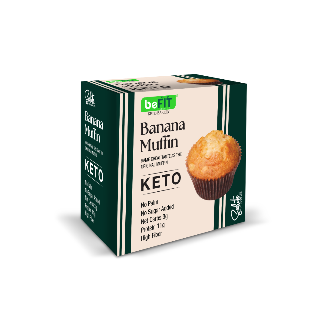 Befit Keto Banana Muffin - 60gm
