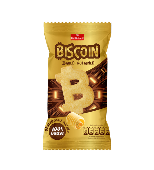 Biscoin Shortbread Cookie 100% Butter 25gm