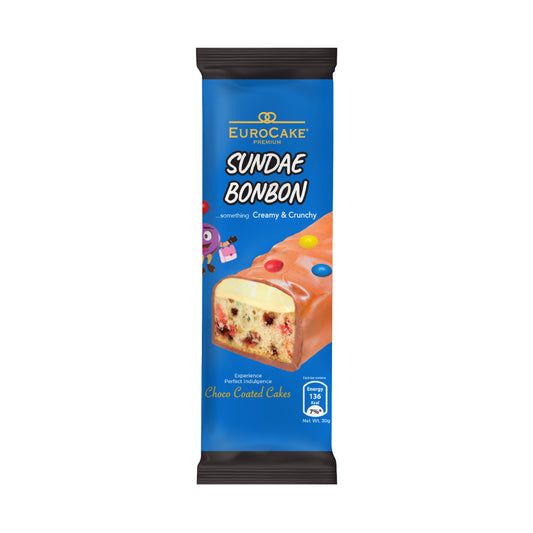 Eurocake Premium Coated Cake Sundae Bonbon -Pack of 5 x 2 (Twin pack)