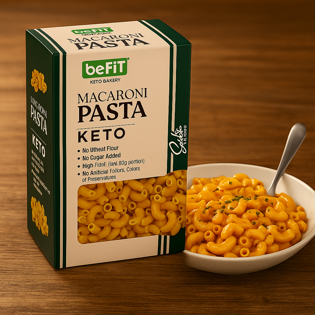 Befit Macaroni Keto Pasta - Pack of 2 - 400gm