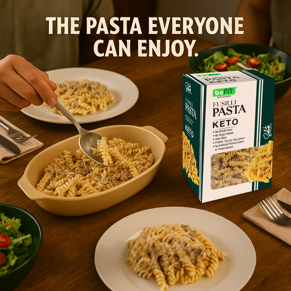 Befit Fusilli Keto Pasta - 200gm