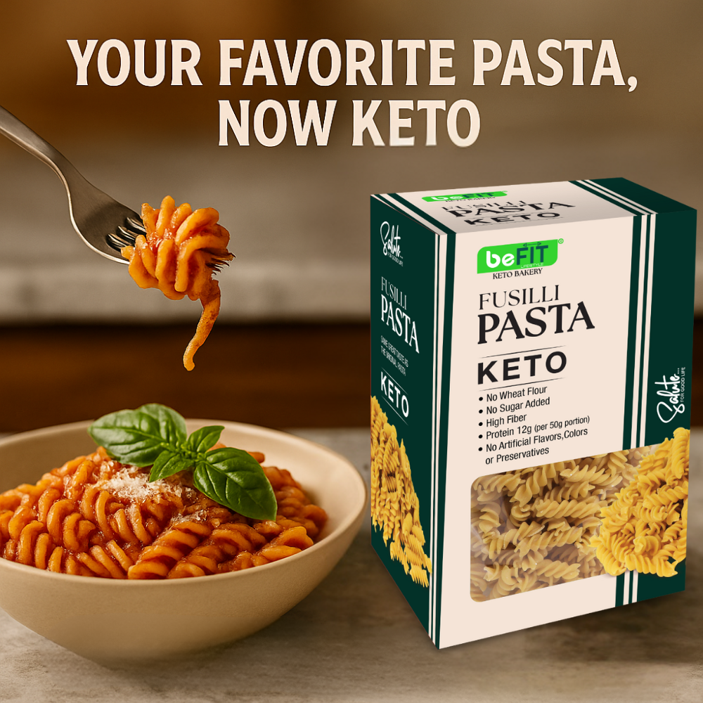 Befit Fusilli Keto Pasta - 200gm