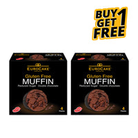 Eurocake Gluten free Muffins - Double Chocolate - Buy One get One Free