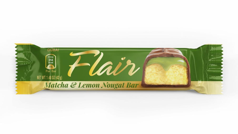 Flair  Lemon Flavoured Soft Nougat with Match Filling 42gm