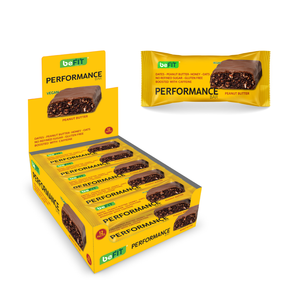 beFIT Performance Bar Peanut Butter - 12pcs Box (540gm)