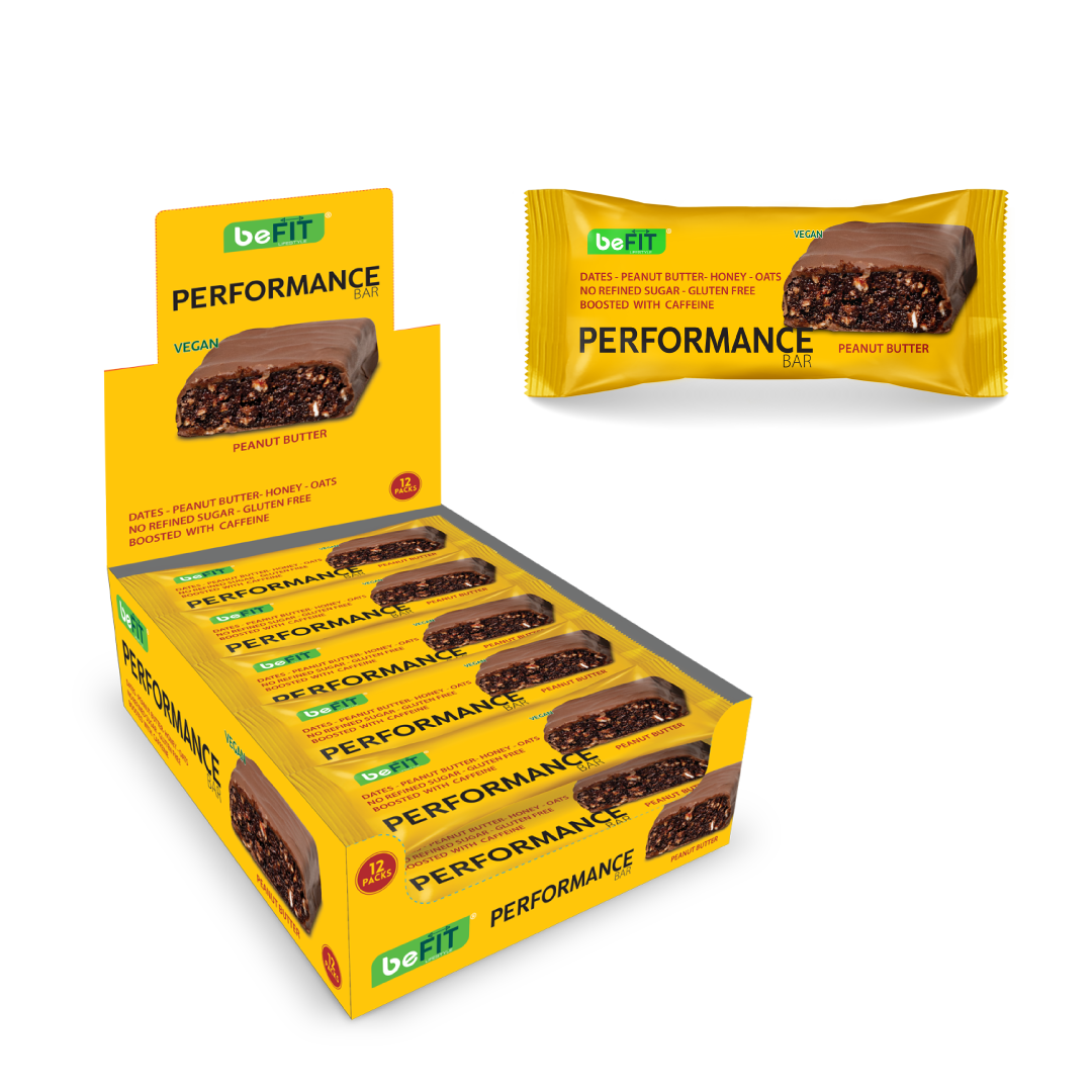 beFIT Performance Bar Peanut Butter - 12pcs Box (540gm)