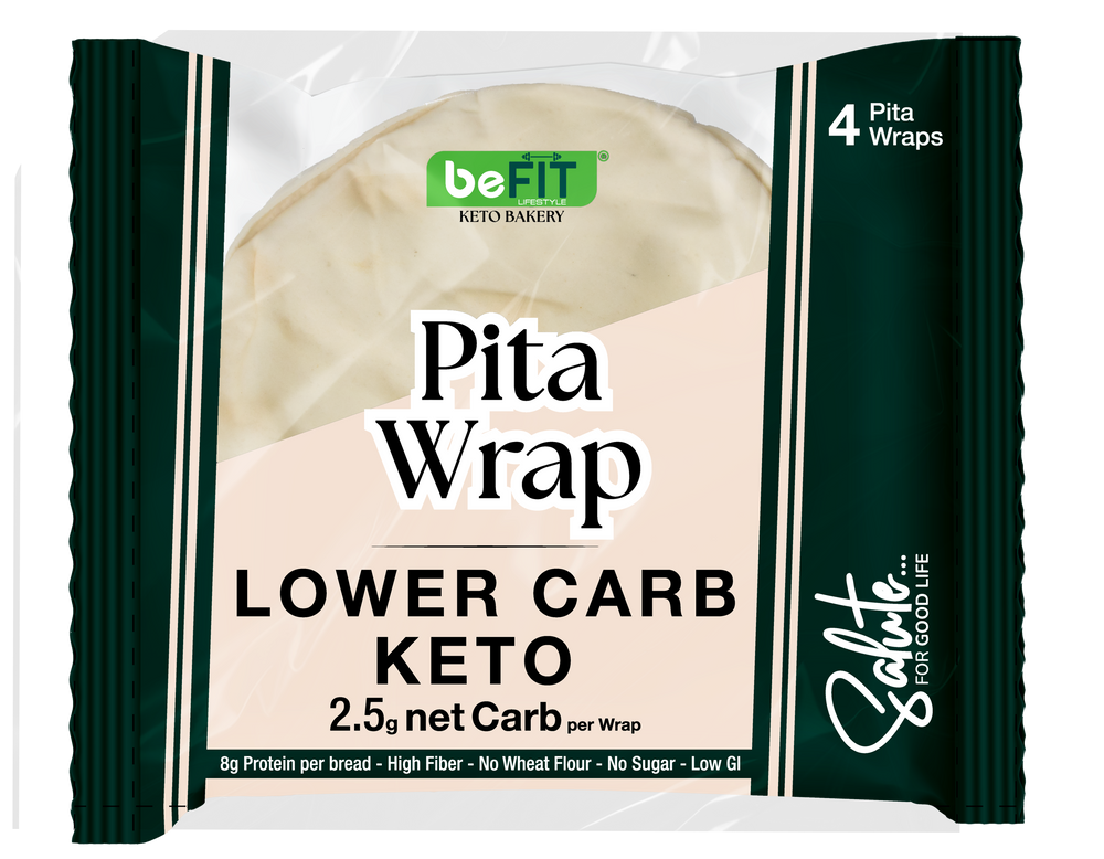 BeFit Pita Wrap Lower Carb Keto 200gm