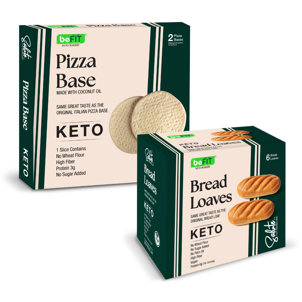 Befit Keto Pizza Base + Keto Bread Loaves (Limited Time Bundle)