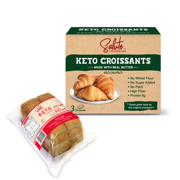 Salute Keto Classic Sliced Bread & Croissants Bundle (Limited Time Offer)