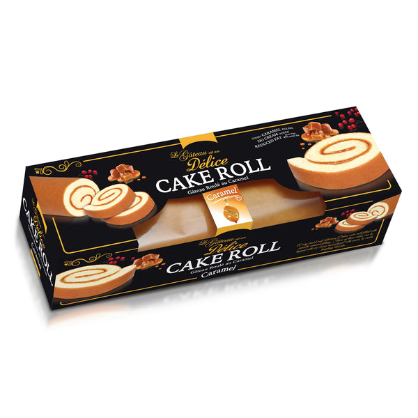 Delice Caramel Cake Roll 320gm