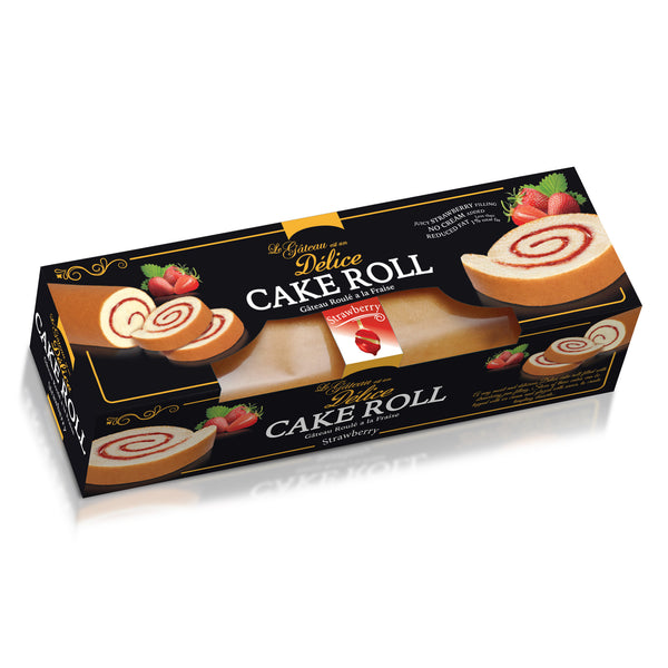 Delice Strawberry Cake Roll 320gm