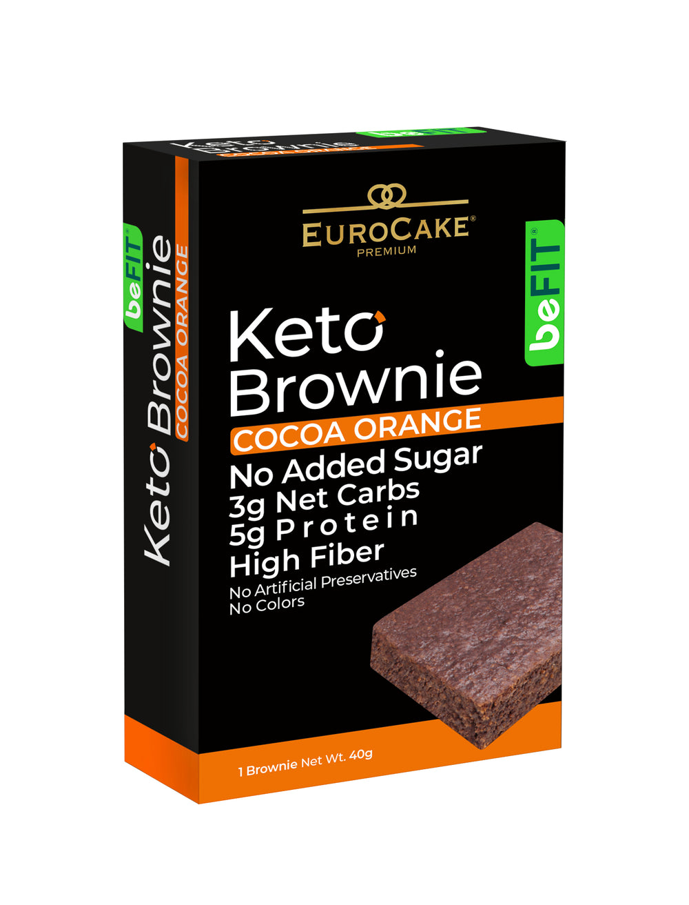 Eurocake BeFIT Keto Brownie
