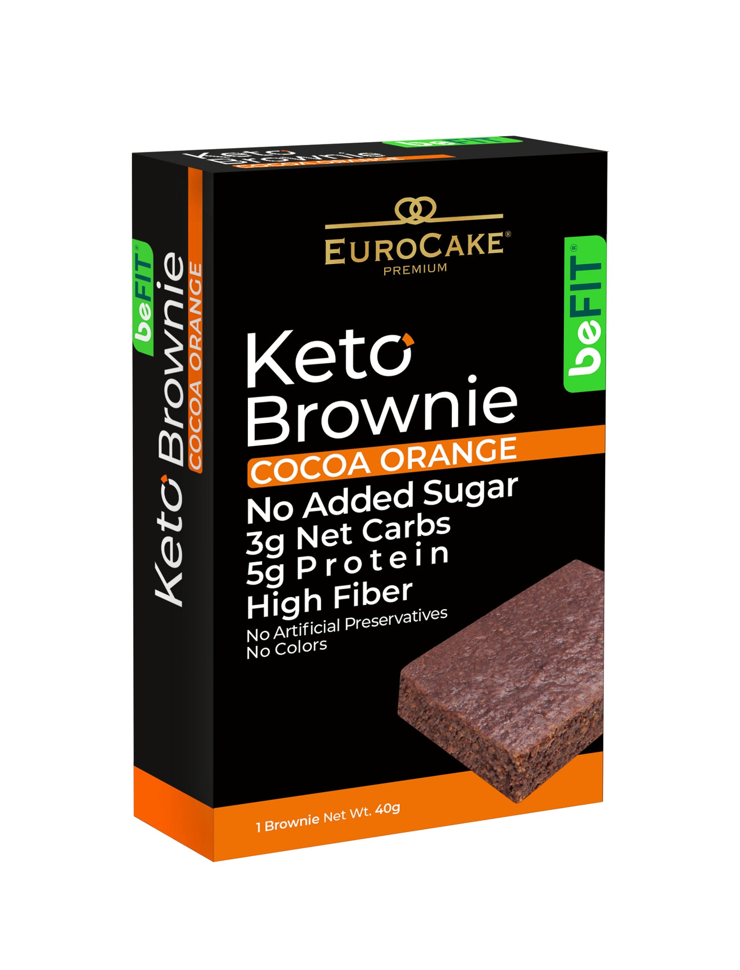 Eurocake BeFIT Keto Brownie