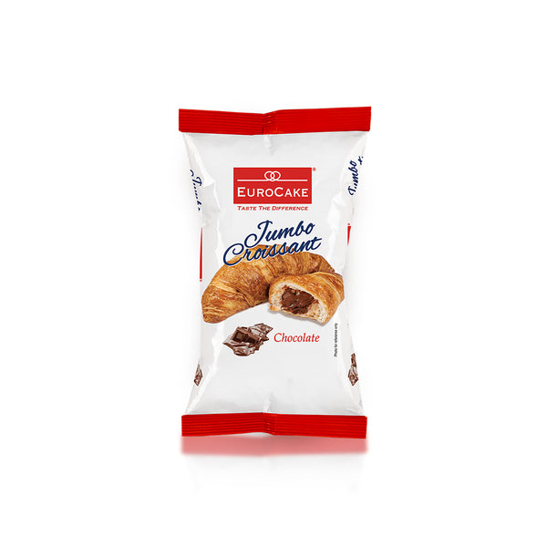Eurocake Chocolate Jumbo Croissant pack of 6 x 2 bundle