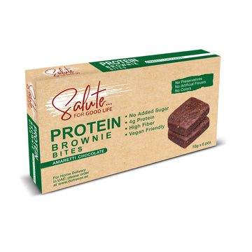 Salute Protein Brownie Bites
